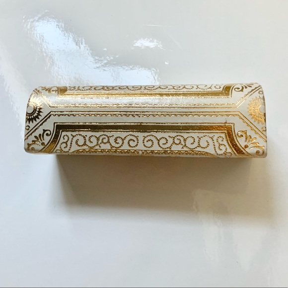 Vintage Fiocchi Italian Snap Lipstick Case w/Mirror - Picture 4 of 10